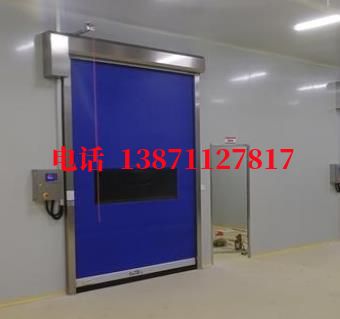 物流通道拉链密封快速卷帘门